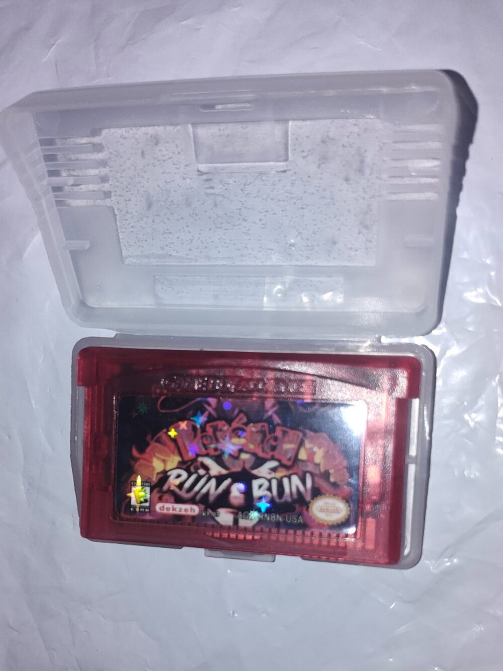 Pokemon Run & Bun Version Game Boy Gameboy Advance GBA